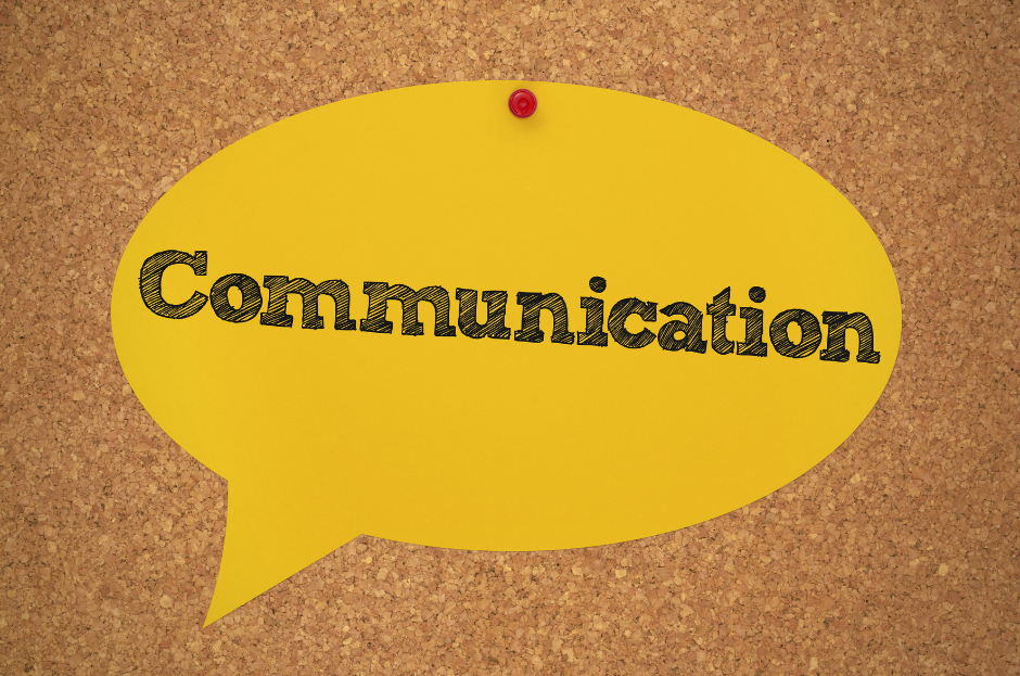 Communication Cork Board